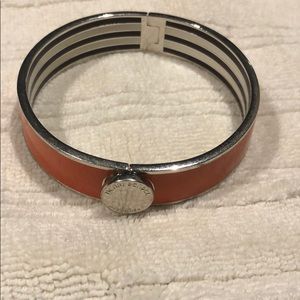 Henri Bendel Orange Enamel Cuff